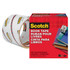 3M CO Scotch 845-3  Book Tape, 3 in x 540 in, 1 Tape Roll, Clear, Home Office and School Supplies