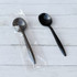 BOARDWALK SOUPBLPPIW Mediumweight Wrapped Polypropylene Cutlery, Soup Spoon, Plastic, Black, 1,000/Carton