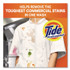 PROCTER & GAMBLE Tide® Professional™ 14120 Commercial Powder Laundry Detergent, HE Compatible, 173 Loads, 197 oz Box