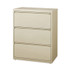 ALERA HLF3041PY Lateral File, Three Legal/Letter/A4-Size File Drawers, 30" x 18.62" x 40.25", Putty