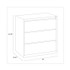 ALERA HLF3041PY Lateral File, Three Legal/Letter/A4-Size File Drawers, 30" x 18.62" x 40.25", Putty