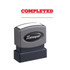 SHACHIHATA INC., (USA) 1214 Xstamper COMPLETED Stamp, 62% Recycled, 100000 Impressions, Red