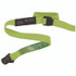 TENACIOUS HOLDINGS, INC. ergodyne® 19154 Squids 3155 Elastic Lanyard with Clamp, 2 lb Max Working Capacity, 18"-48" Long, Lime, 10/Pack