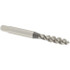 OSG 1986000 Spiral Flute Tap: M6x1.00 Metric Coarse, 3 Flutes, Plug, 6H Class of Fit, High Speed Steel, Bright/Uncoated