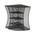 SAFCO PRODUCTS CO Safco 3261BL Onyx Mesh Corner Organizer, Six Sections, 15 x 11 x 13, Black