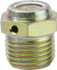PRO-LUBE PRF1827S7515ST5 1/8 Thread, 7.5 to 15 psi Relief Pressure, Steel, Zinc Plated, Pressure Relief Fitting