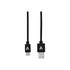 V7 V7U2AC-2M-BLK-1N  - USB cable - 24 pin USB-C (M) reversible to USB (M) reversible - USB 2.0 - 6 ft - black