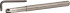 Kennametal 2879406 Indexable Ball Nose End Mill: 1/2" Cut Dia, Solid Carbide, 6.2992" OAL