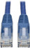 Tripp-Lite N201-001-BL Ethernet Cable: Cat6, 24 AWG, 550 MHz, Unshielded