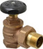 Legend Valve 110-105 1" Pipe, 60 psi WOG Rating, FNPT x Male Union End Connections, Handwheel Steam Angle Radiator Valve