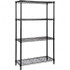 Quantum Storage WR54-3672BK Starter Unit Wire Shelving: 4 Shelves