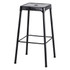 Safco SAF6606BL Bar-Height Steel Stool, Backless, Supports Up to 250 lb, 29" Seat Height, Black