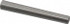 Value Collection 34853X Size 6, 0.289" Small End Diam, 0.341" Large End Diam, Uncoated Steel Taper Pin