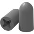 HexArmor. 18-12004 Earplugs; Attachment Style: Uncorded ; Noise Reduction Rating (dB): 33.00 ; Insertion Method: Roll Down ; Plug Shape: Taper End ; Plug Color: Gray ; Plug Material: Foam; Polyurethane