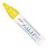 NEWELL BRANDS INC. Uni-Ball 63735EA  uni Paint Oil-Base Marker, Broad, White Barrel, Yellow Ink