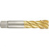 Guhring 9042890571500 Spiral Flute Tap: 2-1/4-8, UNF, 6 Flute, Modified Bottoming, 2B Class of Fit, High Speed Steel, TiN Finish