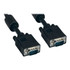 UNIRISE USA, LLC UNC Group SVGA-MM-10F  - VGA cable - HD-15 (VGA) (M) to HD-15 (VGA) (M) - 10 ft - molded, thumbscrews - black
