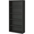 Steel Cabinets USA BCA-367213-C Bookcases; Overall Height: 72 ; Overall Width: 36 ; Overall Depth: 13 ; Material: Steel ; Color: Charcoal ; Shelf Weight Capacity: 160