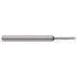 Harvey Tool 874162 Square End Mill: 1/16'' Dia, 3/32'' LOC, 1/8'' Shank Dia, 2-1/2'' OAL, 4 Flutes, Solid Carbide