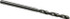 Precision Twist Drill 5999414 Screw Machine Length Drill Bit: 0.096" Dia, 118 °, High Speed Steel