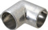 Hollaender 3-9 2" Pipe, 90° Elbow, Aluminum Alloy Elbow Pipe Rail Fitting