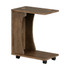 SOUTH SHORE IND LTD 13711 South Shore Kodali Mobile Side Table, 24inH x 19-1/2inW x 11-3/4inD, Brown Oak