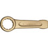 EGA Master 72610 Box Wrenches; Wrench Type: Slogging Wrench ; Size (mm): 35 ; Double/Single End: Single ; Wrench Shape: Straight ; Material: Beryllium Copper ; Finish: Plain