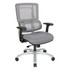 OFFICE STAR PRODUCTS 99666S-5811 Pro-Line II Pro X996 Vertical Mesh High-Back Chair, Gray/Dove Steel/Silver