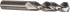 Precision Twist Drill 5997163 Screw Machine Length Drill Bit: 0.1695" Dia, 135 °, High Speed Steel