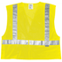 MCR SAFETY CL2MLXL Luminator Class II Tear-Away Safety Vests, X-Large, Fluorescent Lime