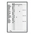 ACCO BRANDS USA, LLC 783G Quartet Classic DuraMax Magnetic Dry-Erase In/Out Board, 24in x 36in, Aluminum Frame With Black Finish