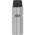 KING-SEELEY THERMOS/THERMOS SK4000MSTRI4 Thermos Stainless King Drink Bottle 24Oz - Vacuum - Silver, Matte Stainless Steel