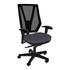 ANTHRO INTERNATIONAL, INC. DBA SITMATIC GM33SNPC7K/21203 Sitmatic GoodFit Mesh Synchron High-Back Chair With Adjustable Arms, Gray/Black
