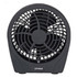 OPTIMUS ENTERPRISE, INC. F-0622S Optimus F-0622 Desk Fan - 152.4 mm Diameter - 2 Speed - Energy Efficient, Quiet, Comfortable Handle - Charcoal