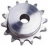 U.S. Tsubaki 60B18SS Plain Bore Sprocket: 18 Teeth, 3/4" Pitch, 2-3/8" Bore Dia