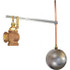 Control Devices AHLB200-GR 2" Pipe, Brass & Bronze, Angle Pattern-Single Seat, Mechanical Float Valve