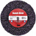 3M Deburring Disc: 4" Dia, 1/4" Hole, Extra Coarse Grade, Silicon Carbide 7100173799