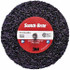 3M Deburring Disc: 4" Dia, 1/4" Hole, Extra Coarse Grade, Silicon Carbide 7100173798