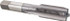 OSG 1124008 Straight Flute Tap: 5/8-18 UNF, 4 Flutes, Plug, 3B Class of Fit, High Speed Steel, TiCN Coated