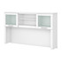 BUSH INDUSTRIES INC. WC81931 Bush Furniture Hutch For L-Shaped Desk, 60inW, White, Standard Delivery
