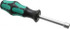 Wera 05029505001 Nut Driver: 3/8" Drive, Hollow Shaft, Ergonomic Handle, 7-1/4" OAL