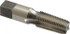Reiff & Nestor 47009 Standard Pipe Tap: 1/4-18, PTF SAE, 4 Flutes, High Speed Steel, Bright/Uncoated