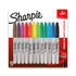 NEWELL BRANDS INC. 30075 Sharpie Permanent Fine-Point Markers, Assorted Colors, Pack Of 12 Markers