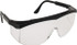 MCR Safety SS110 Safety Glass: Scratch-Resistant, Polycarbonate, Clear Lenses, Full-Framed, UV Protection