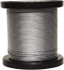 Loos & Co. GC044XXXX-0250S 250' Long, 1/8" x 1/8" Diam, Galvanized Steel Wire Rope