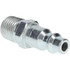 Parker H2C Pneumatic Hose Coupling: 1/4-18" Thread, 1/4" Body Dia, Industrial Interchange