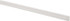 USA Industrials BULK-PS-PTFE-43 Plastic Bar: Polytetrafluoroethylene (Virgin), 1/4" Thick, 24" Long, White