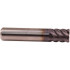 Emuge 2813A.03125 5/16" Diam 6-Flute 50° Solid Carbide 0.025" Corner Radius Square Roughing & Finishing End Mill