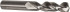 Precision Twist Drill 5997562 Screw Machine Length Drill Bit: 0.5156" Dia, 135 °, High Speed Steel