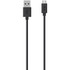 BELKIN, INC. F2CU012BT2M-BLK Belkin MIXIT Micro USB ChargeSync Cable F2CU012bt2M-BLK - 6.56 ft USB Data Transfer/Power Cable for Smartphone - First End: 1 x 4-pin USB Type A - Male - Second End: 1 x 5-pin Micro USB Type B - Male - Black